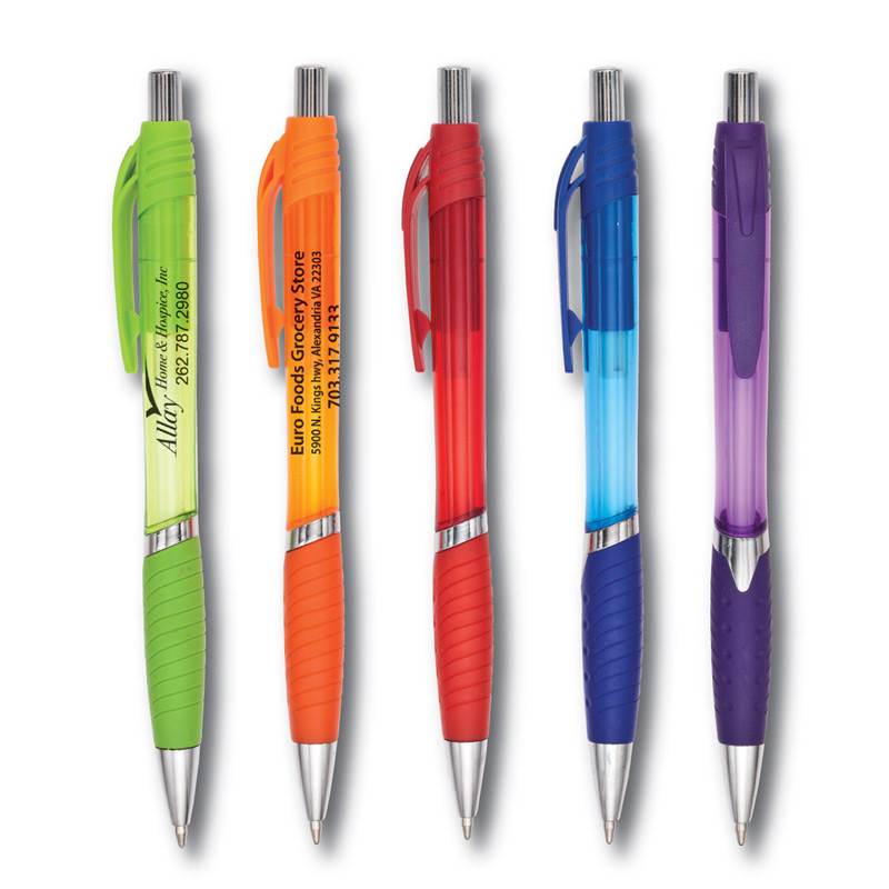 The Shouter Retractable Pen w/Comfortable Grip