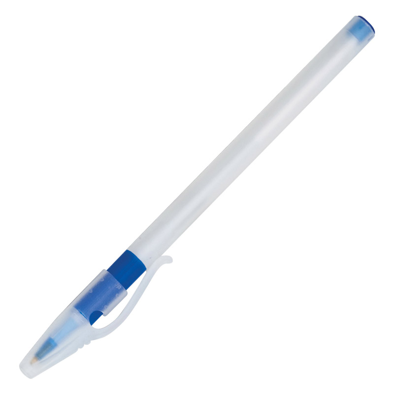 The Grip Stick Pen w/ Frosted Clear Barrel