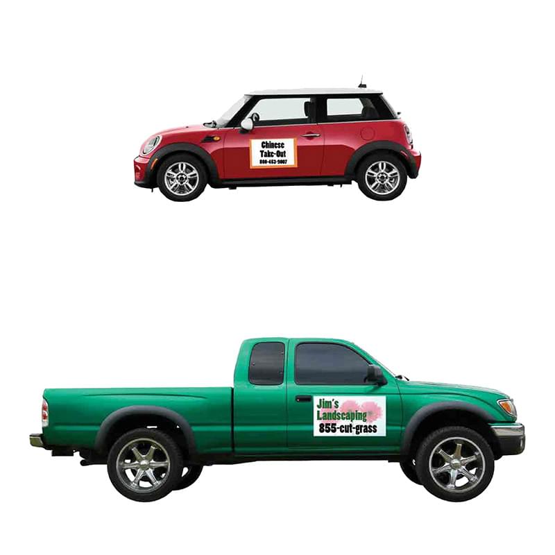 18"x18" Square Car and Truck Magnet/ 30 Mil