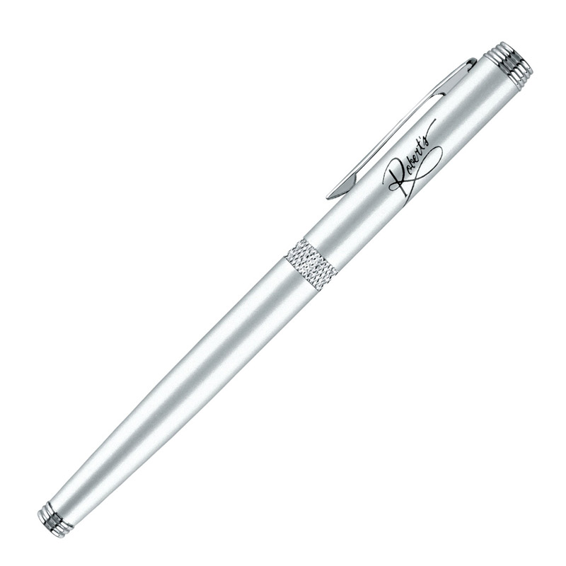 The Metal Collection Aluminum Rollerball Cap Action Pen