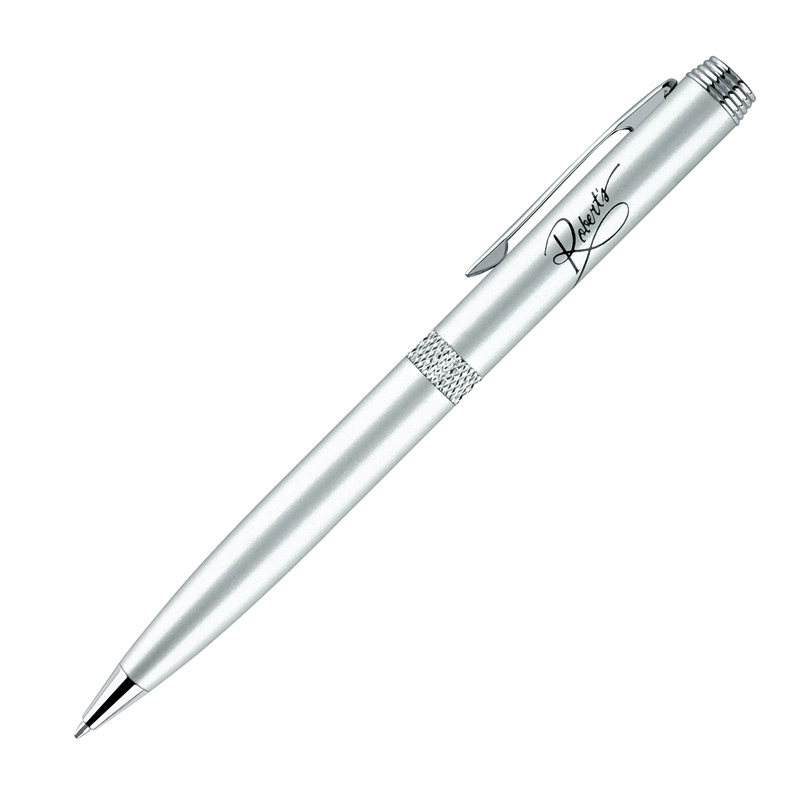 The Metal Collection Aluminum Rollerball Twist Action Pen