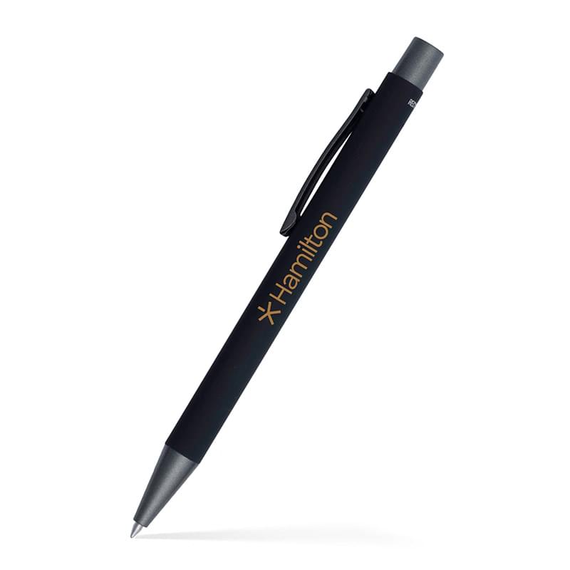 Fleetwood Satin Soft Touch Gel Click Pen (Recycled Aluminum)