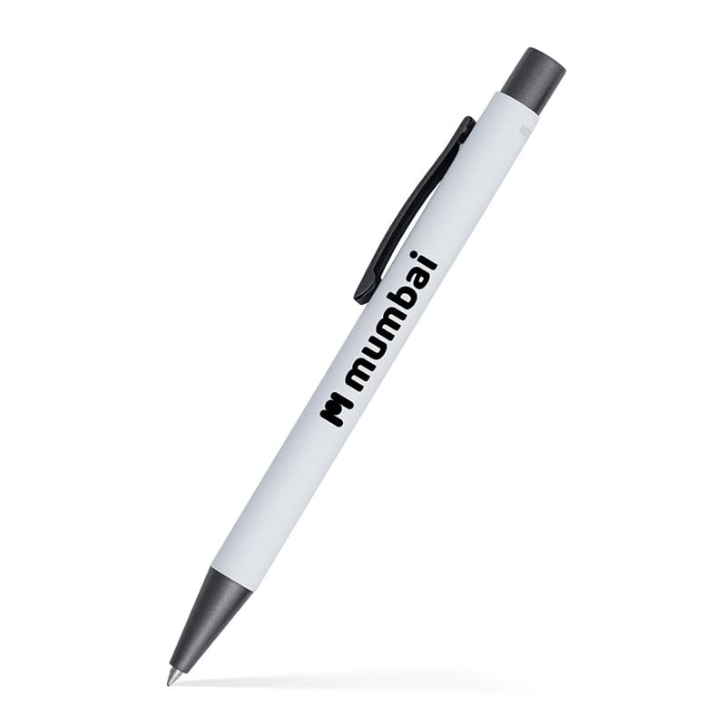 Fleetwood Satin Soft Touch Gel Click Pen (Recycled Aluminum)