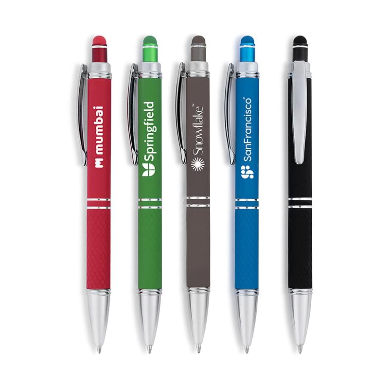 Hope Stylus Satin Soft Touch Click Metal Pen