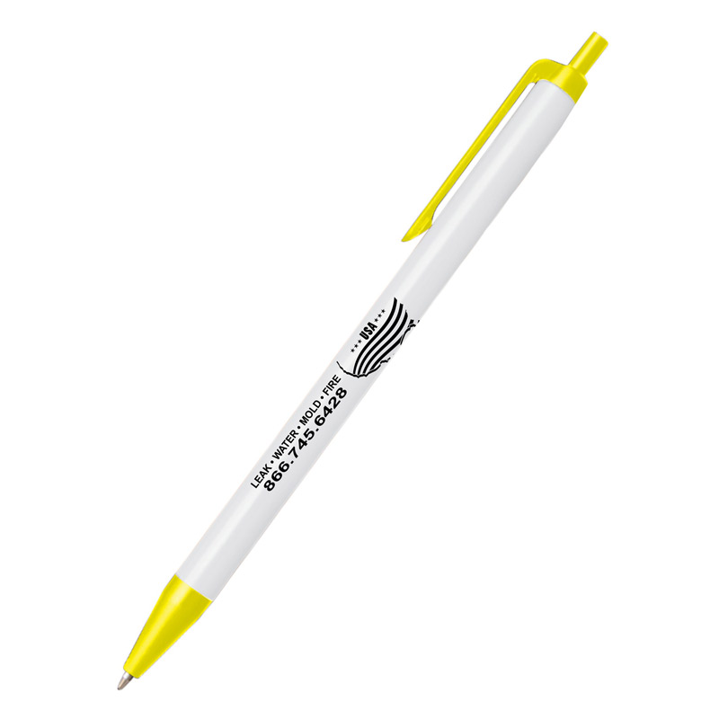 Clicker Plastic Pen
