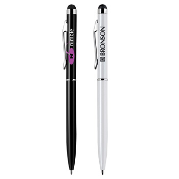 Metal Collection Twist Action Aluminum Pen/Stylus