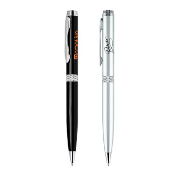 The Metal Collection Aluminum Rollerball Twist Action Pen