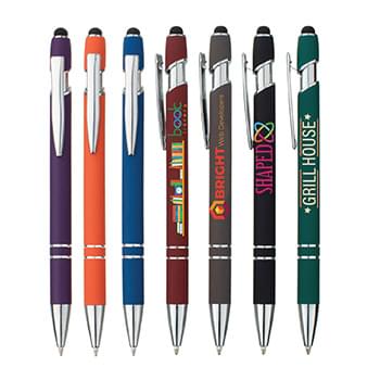 The Alexandria Full Color Satin-Touch Stylus Pen