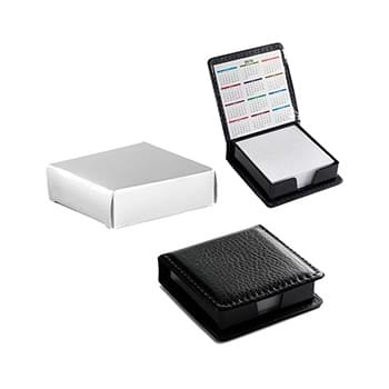 Ultra Notes PVC Black Cover w/ White Paper